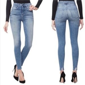 ❤️ GOOD AMERICAN GOOD WAIST HIGH RISE SKINNY JEANS, 2 (26)